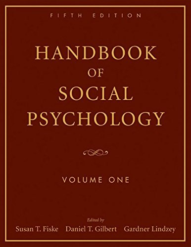 1: Handbook of Social Psychology: Volume One – Best Psychology Books ⋆ Best Psychology Books ⋆ Lifestyle