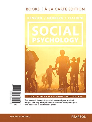 Social Psychology: Goals in Interaction, Books a la Carte Edition (6th Edition) – Best Psychology Books ⋆ Best Psychology Books ⋆ Lifestyle