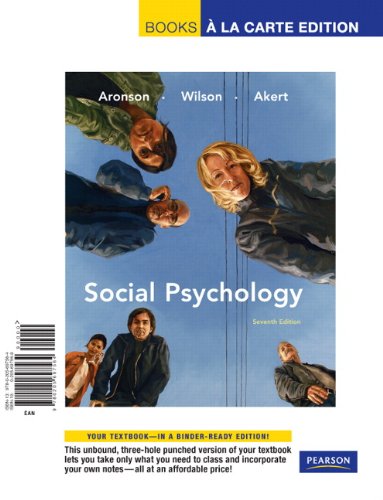 Social Psychology, Books a la Carte Edition (7th Edition) – Best Psychology Books ⋆ Best Psychology Books ⋆ Lifestyle