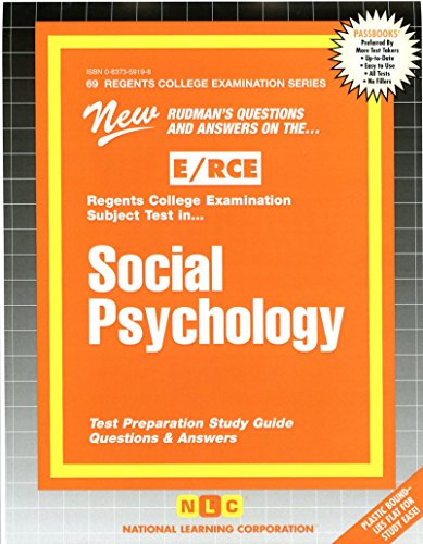 Social Psychology (Excelsior/Regents College Examination Series) (Passbooks) – Best Psychology Books ⋆ Best Psychology Books ⋆ Lifestyle