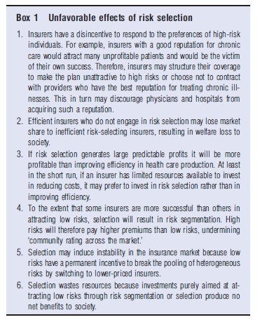 Risk Equalization and Risk Adjustment – Health Economics – iResearchNet