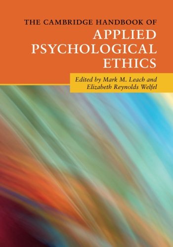 The Cambridge Handbook of Applied Psychological Ethics (Cambridge Handbooks in Psychology) – Best Psychology Books ⋆ Best Psychology Books ⋆ Lifestyle