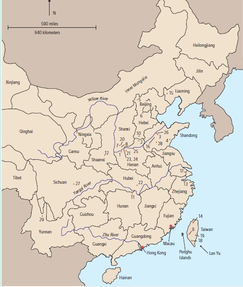 People’s Republic of China and Taiwan